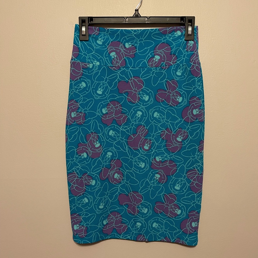 Lularoe Disney Minnie Mouse Pencil Skirt